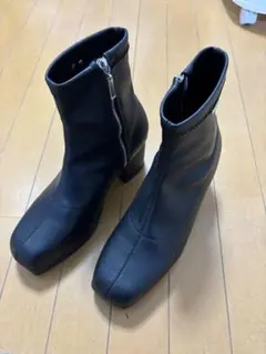 【HARE】 ☆美品☆miniシャークハイソール厚底ブーツブラック26.5cm