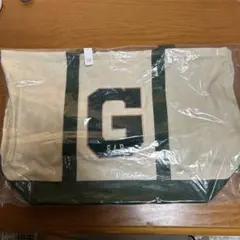 新品未使用GAP キャンバストートバッグ Gロゴ グリーンのサムネイル