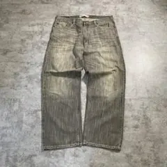 【W38 L34】usa levi's 先染ブラック リーバイス 569