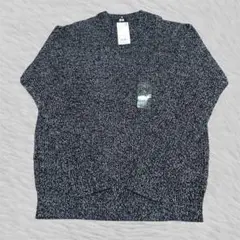 UNIQLO ユニクロ ネイビー Lサイズ ニット 新品