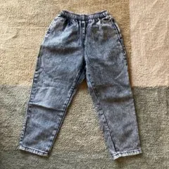 GU シェフパンツ　デニムカラー 130