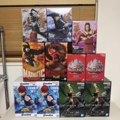 ジャンプ系 ワンピ ヒロアカ キングダム プライズフィギュア 11体 まとめ売りのサムネイル