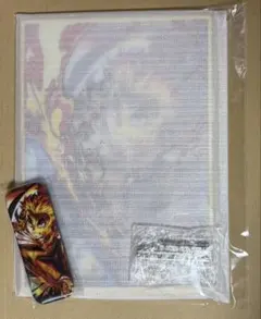 セット　鬼滅の刃　ビッグレイヤードアクリルパネル くじ　煉獄杏寿郎