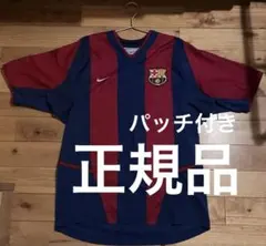 激レア Nike 正規品 FCバルセロナ02/03 サビオラ ホームユニフォーム 激レア Nike 正規品 FCバルセロナ02/03 サビオラ ホームユニフォーム