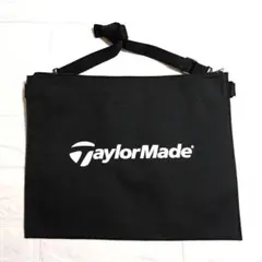 【新品 非売品】テーラーメイドTaylorMade 　黒　 ポーチ　サコッシュ