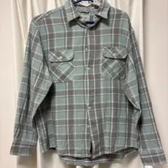 BACK NUMBER チェック柄ネルシャツ XL