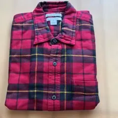 新品未使用 amazon essentials ネルシャツ Sサイズ