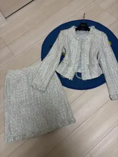 美品！エムズグレイシー ツイード　ジャケット　スカート　セット　入学式　入園式