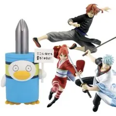 【匿名発送‼️エリザベス / 坂田銀時 / 神威 / 神楽 】銀魂 フィギュア