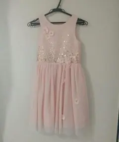 H&M キッズ ドレス 140cm ピンク フォーマル ワンピース