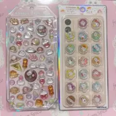 ボンボンドロップシール　おはじきシール　2枚セット