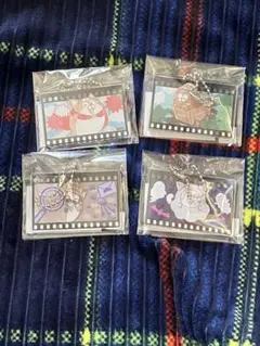 おそ松さん　松犬webくじ　キーホルダー　しばいぬ　レトリバー　ボストン　チワワ