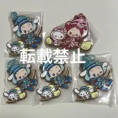 おジャ魔女どれみ サンリオ スペシャルラバーマスコット2 キーホルダー コンプ