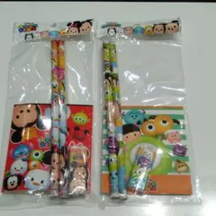 ディズニー ツムツム 文具セット 2個セット