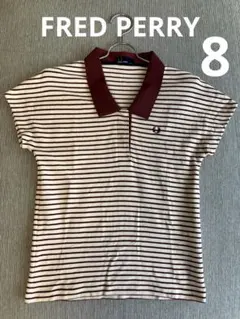 FRED PERRY フレッドペリー ストライプ ポロシャツ 半袖