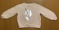 H&M ユニコーン スパンコール トレーナー