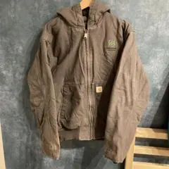 ペ*ん様 【ゴールデンサイズ】カーハート アクティブジャケット L 茶 ダークブ