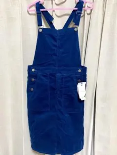 アダムエロペ　サロペット ジャンパースカート　ブルー　Ｓ　新品未使用