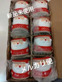 【新品未使用】サンタクロース マグカップ 8個セット