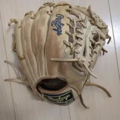 m*e様 グローバルエリート 軟式グローブ 外野手 左投げ キャメル