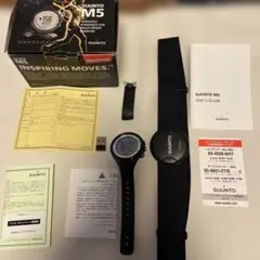 訳あり　スント　SUUNTO M5 ブラック デジタルウォッチ　レディース