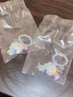 「匿名配送」サンリオ　ゆるっとめじるしアクセサリー　ウサハナ　2点セット