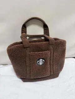 台湾限定スターバックス　トートバッグ　STARBUCKS 日本未発売　もこもこのサムネイル