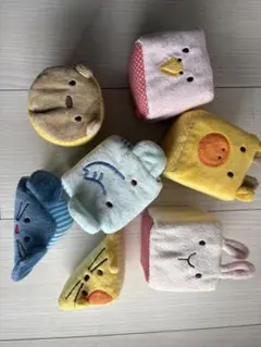 ふわふわアニマルブロック　カラフルな動物デザインの知育玩具