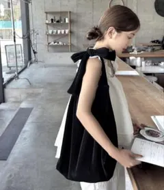 KOBE LETTICE Yuiコラボショルダーバッグ　ブラック　マザーズバック