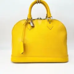 ルイヴィトン M40619 アルマPM エピ シトロン イエロー ハンドバッグ