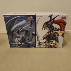 遊戯王 Equal-Arts カオス・ソルジャー、ブルーアイズ・ホワイトドラゴン