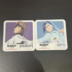 BLEACH コースター 藍染惣右介 石田雨竜