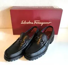 Salvatore Ferragamo スポーツ黒 ローファー　5 1/2 C