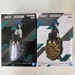 Crazy Raccoon　 デスクトップフィギュア　VanilLa　２種セット