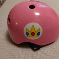 子供用ヘルメット ピンク ピーチ姫 マリオカート
