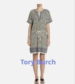 Tory Burchトリーバーチ　ミニワンピース　ブラウジング　綿のサムネイル