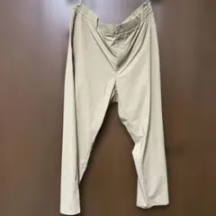 イージーパンツ ベージュ ウエストゴム メンズ