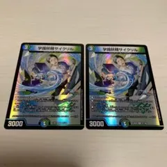 学識妖精サイクリル 2枚セット 社築