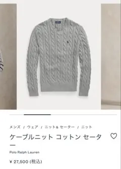 ラルフローレン ニット メンズ