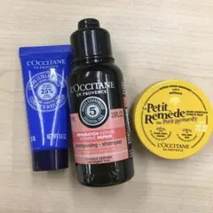 新品＊ ロクシタン リペア セット 3点＋ポーチ付 シャンプー ボディクリーム