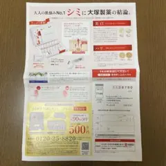 大塚製薬インナーシグナル　お試しセット＋14回分　葉書付きチラシのサムネイル