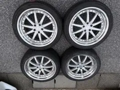 グノーシス20インチ 即納 新品 特注カラー WORK GNOSIS CVS マットカーボン/ブラックリム