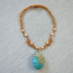 ディズニーオンアイス モアナと伝説の海　テフィティの心 ネックレス 会場限定！