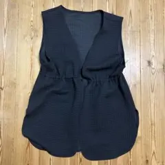 mystic キルティングジレ