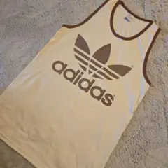 Y2K Old adidas タンクトップ 80s　Lのサムネイル
