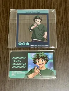 僕のヒーローアカデミア 緑谷出久 カラオケの鉄人 会員証 特典 5点セット 僕のヒーローアカデミア カラオケの鉄人 緑谷出久 特典 会員証風カード