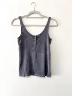 Brandy Melville ヘンリー　タンクトップ ネイビー