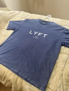 【LYFT希少】ビッグシルエット Tシャツ ネイビーのサムネイル
