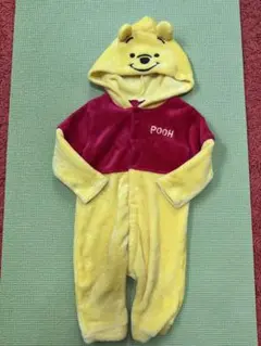 プーさん フリースロンパース90 ハロウィン プーさんコス