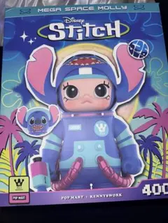 ディズニー スティッチ メガスペースモリー 400% ディズニー スティッチ メガスペースモリー 400% Pop Mart Mega